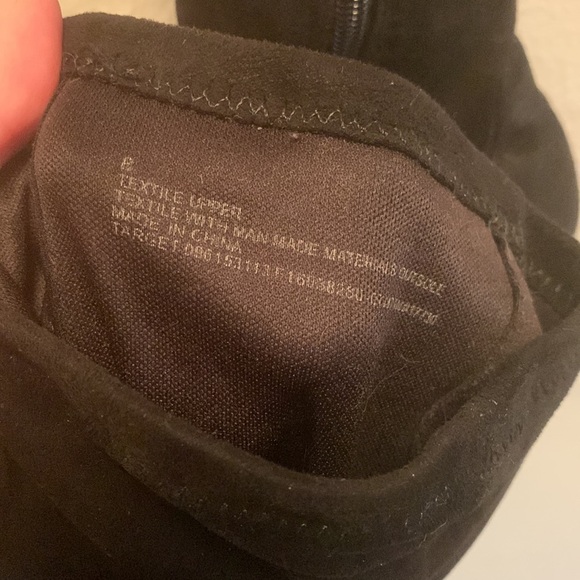 Womens Long Over The Knee Block Heel Boot, Black, Size 8 - Picture 4 of 8